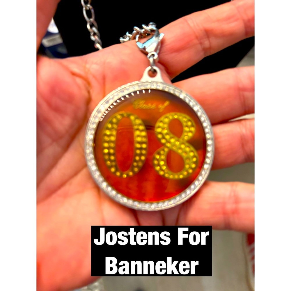Jostens for Banneker large Class of 08 Chunky Chain Necklace. New‎ in Box